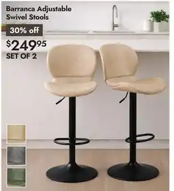 Linen Chest Barranca Adjustable Swivel Stools offer
