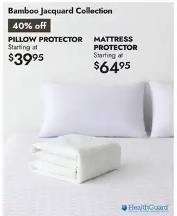 Linen Chest Bamboo Jacquard Collection offer