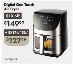 Linen Chest JS GOURMET Digital One Touch Air Fryer offer