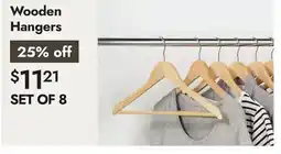 Linen Chest Wooden Hangers offer