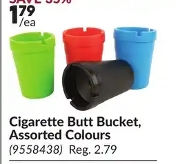 Princess Auto Cigarette Butt Bucket offer