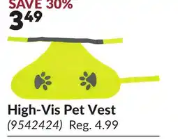 Princess Auto High-Vis Pet Vest offer