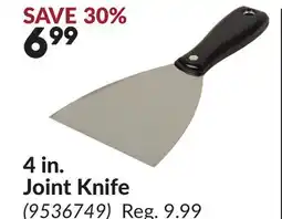 Princess Auto 4 in. Joint Knife offer