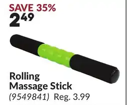 Princess Auto Rolling Massage Stick offer
