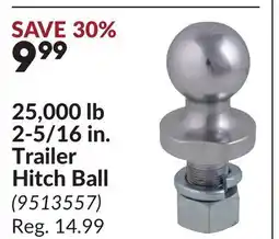 Princess Auto 2-5/16 in. Trailer Hitch Ball offer