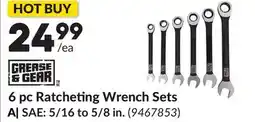 Princess Auto 6 pc Ratcheting Wrench Sets SAE: 5/16 to 5/8 in offer