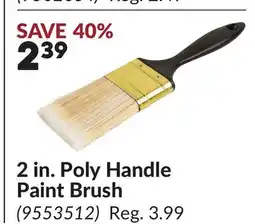 Princess Auto 2 in. Poly Handle Paint Brush offer