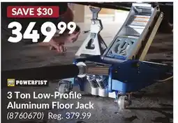 Princess Auto 3 Ton Low-Profile Aluminum Floor Jack offer