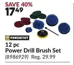 Princess Auto 12 pc Power Drill Brush Set offer