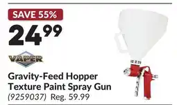 Princess Auto Gravity-Feed Hopper Texture Paint Spray Gun offer
