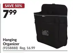 Princess Auto Hanging Organizer offer