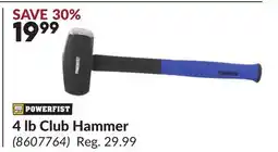 Princess Auto Power Fist 4 lb Club Hammer offer