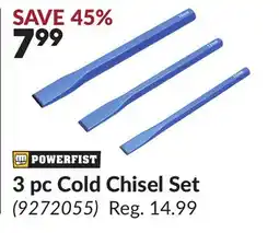 Princess Auto 3 pc Cold Chisel Set offer