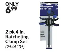 Princess Auto 4 in. Ratcheting Clamp Set offer