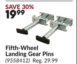 Princess Auto Fifth-Wheel Landing Gear Pins offer