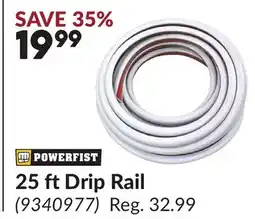 Princess Auto 25 ft Drip Rail offer