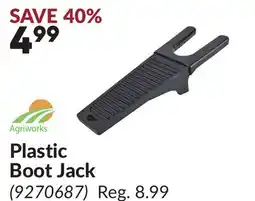 Princess Auto Plastic Boot Jack offer