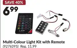 Princess Auto Multi-Colour Light Kit with Remote offer