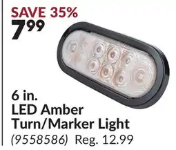 Princess Auto 6 in. LED Amber Turn/Marker Light offer