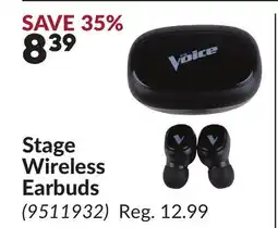 Princess Auto Stage Wireless Earbuds offer
