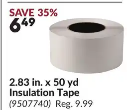 Princess Auto 2.83 in. x 50 yd Insulation Tape offer