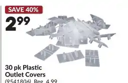 Princess Auto 30 pk Plastic Outlet Covers offer