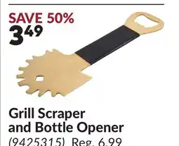Princess Auto Grill Scraper and Bottle Opener offer