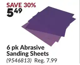Princess Auto 6 pk Abrasive Sanding Sheets offer