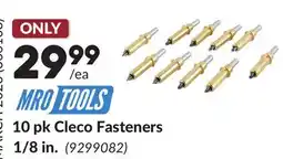 Princess Auto 10 pk Cleco Fasteners 1/8 in offer