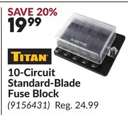 Princess Auto 10-Circuit Standard-Blade Fuse Block offer