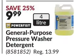 Princess Auto General-Purpose Pressure Washer Detergent offer