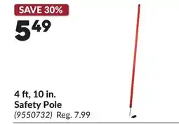 Princess Auto 4 ft, 10 in. Safety Pole offer