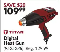 Princess Auto Digital Heat Gun offer