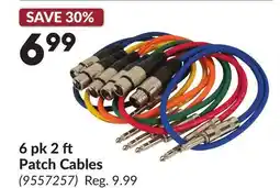 Princess Auto 6 pk 2 ft Patch Cables offer