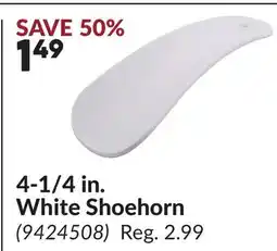 Princess Auto 4-1/4 in. White Shoehorn offer
