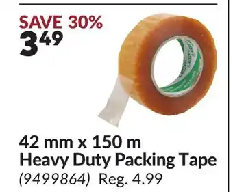 Princess Auto 42 mm x 150 m Heavy Duty Packing Tape offer