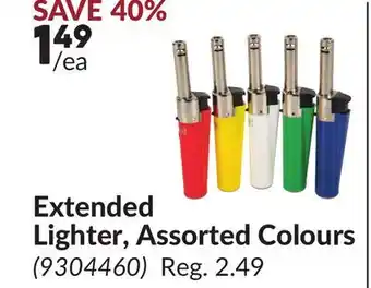 Princess Auto Extended Lighter Assorted Colours offer
