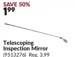 Princess Auto Telescoping Inspection Mirror offer