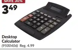 Princess Auto Desktop Calculator offer