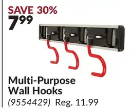 Princess Auto Multi-Purpose Wall Hooks offer