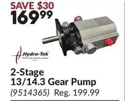 Princess Auto 2-Stage 13/14.3 Gear Pump offer