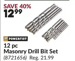Princess Auto 12 pc Masonry Drill Bit Set offer