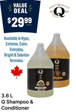 Ren’s Pets Depot 3.6 L Q Shampoo & Conditioner offer