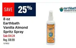 Ren’s Pets Depot 8 oz Earthbath Vanilla Almond Spritz Spray offer