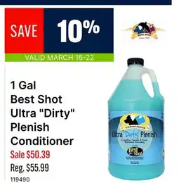 Ren’s Pets Depot 1 Gal Best Shot Ultra Dirty Plenish Conditioner offer