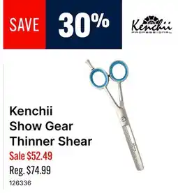 Ren’s Pets Depot Kenchii Show Gear Thinner Shear offer