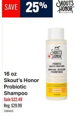 Ren’s Pets Depot Skout's Honor Probiotic Shampoo offer