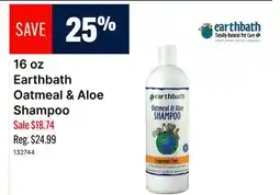 Ren’s Pets Depot 16 oz Earthbath Oatmeal & Aloe Shampoo offer