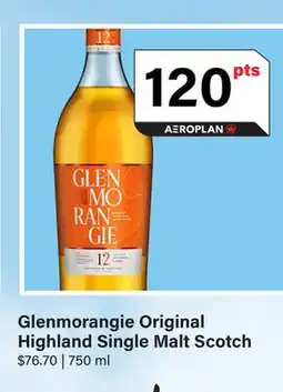 LCBO Glenmorangie Original Highland Single Malt Scotch offer