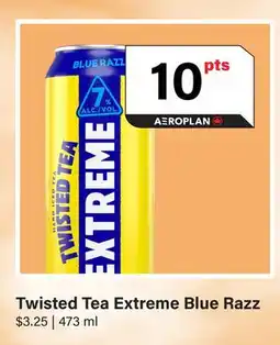 LCBO Twisted Tea Extreme Blue Razz offer